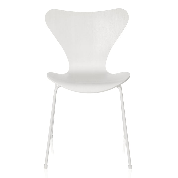 Fritz Hansen - Série 7 Chaise, monochrome blanc, 4 6. 5 cm