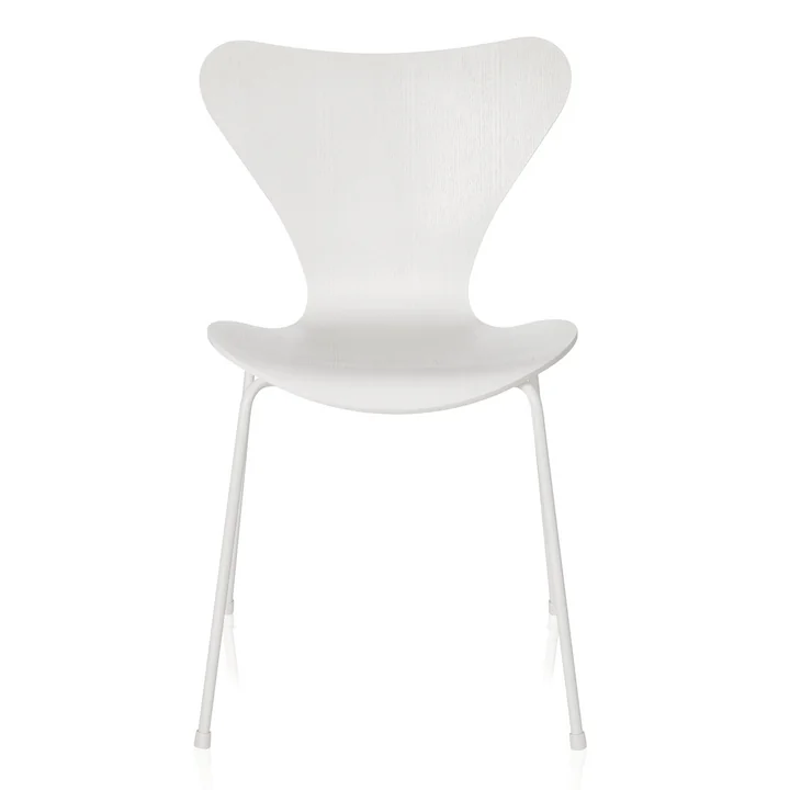 Fritz Hansen - Série 7 Chaise, monochrome blanc, 4 6. 5 cm