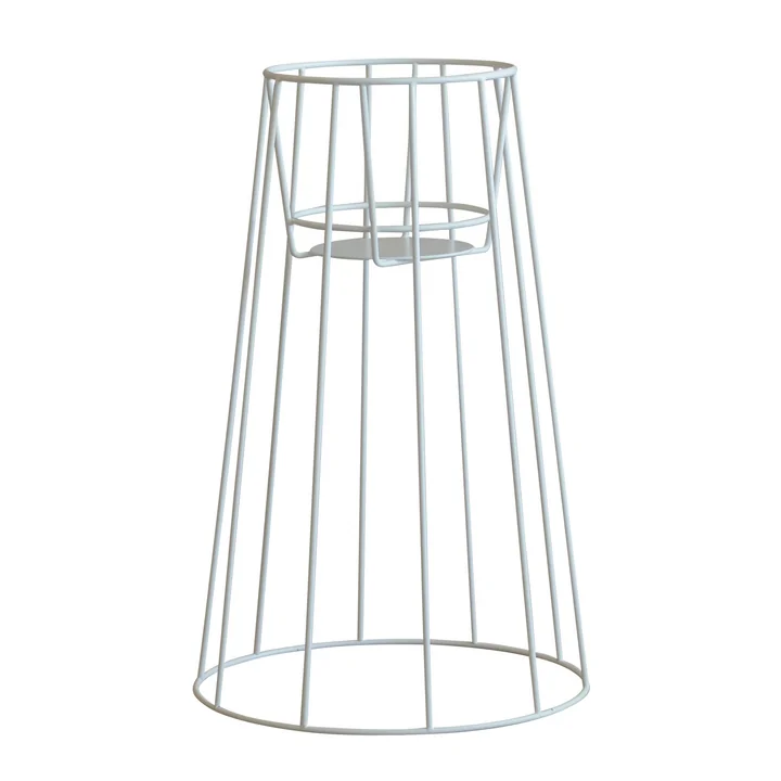 OK Design - Support pour pot de fleur Cibele, grand format, blanc