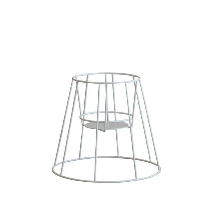 OK Design - Support pour pot de fleur Cibele, petit format, blanc