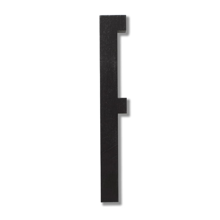 Wooden Letters Indoor F de Design Letters en noir