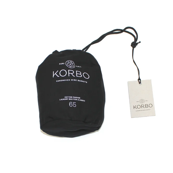 Laundry Bag 65 de Korbo en noir