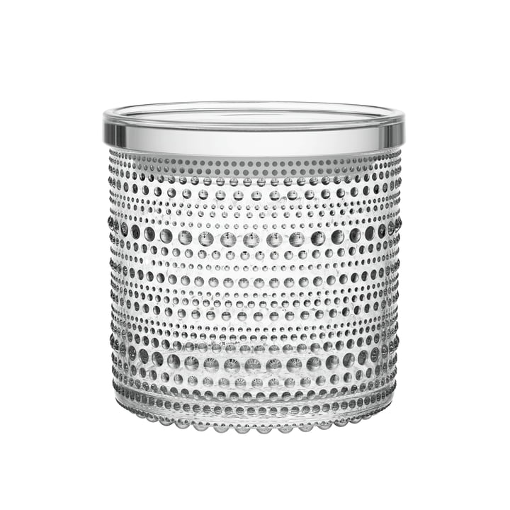 Kastehelmi Bocal de stockage 116 x 114 mm de Iittala en verre clair