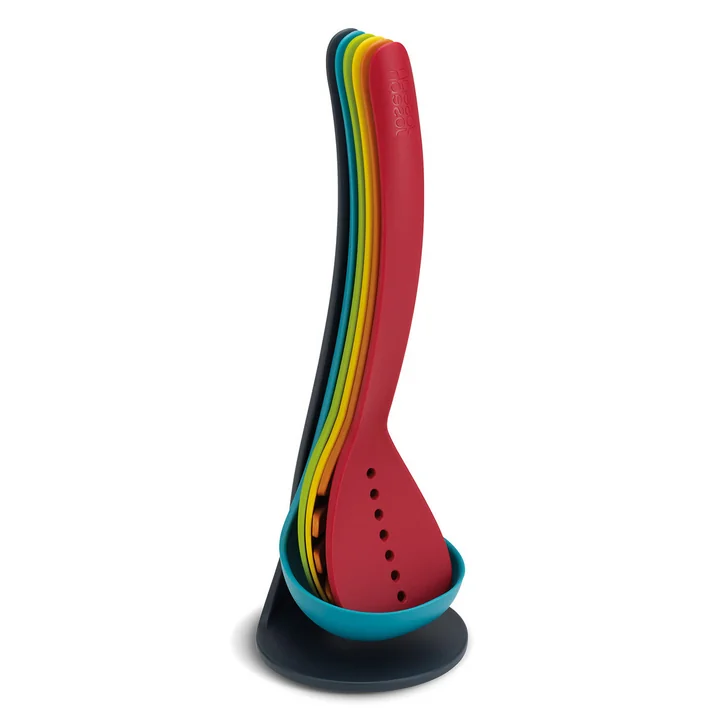 Joseph Joseph - Ustensiles de cuisine Nest Plus (5 pièces), multicolore