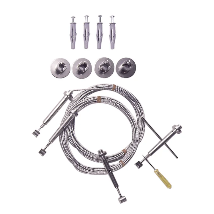 Ingo Maurer - Système d'éclairage YaYaHo, partie B - 2 câbles spéciaux - 10 m