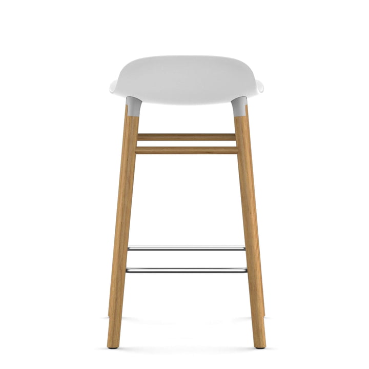 Le tabouret de bar Form 65 cm de Normann Copenhagen en chêne blanc