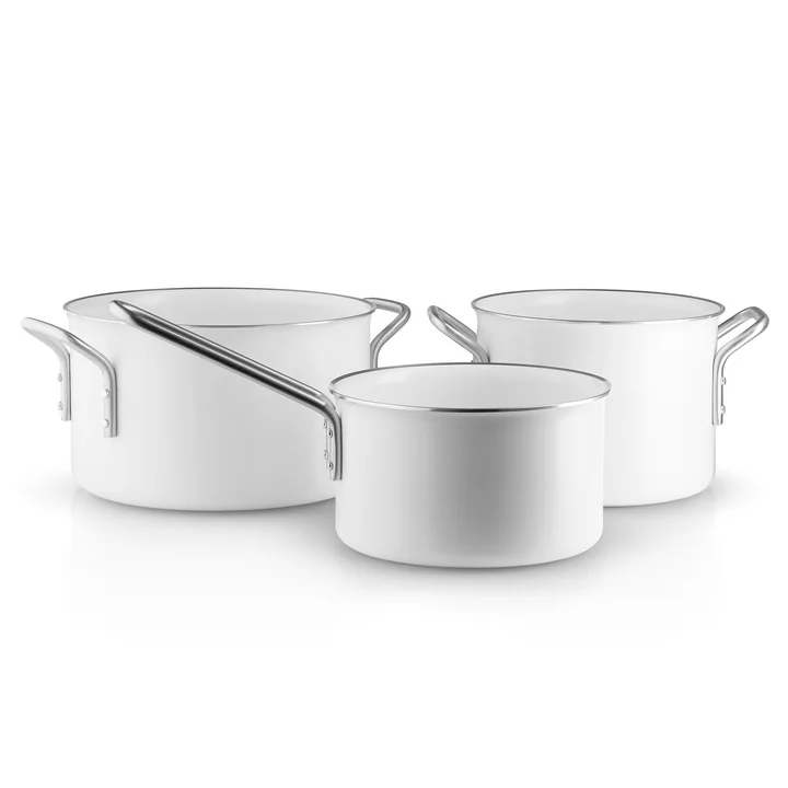 Batterie de cuisine White Line par Eva-Trio