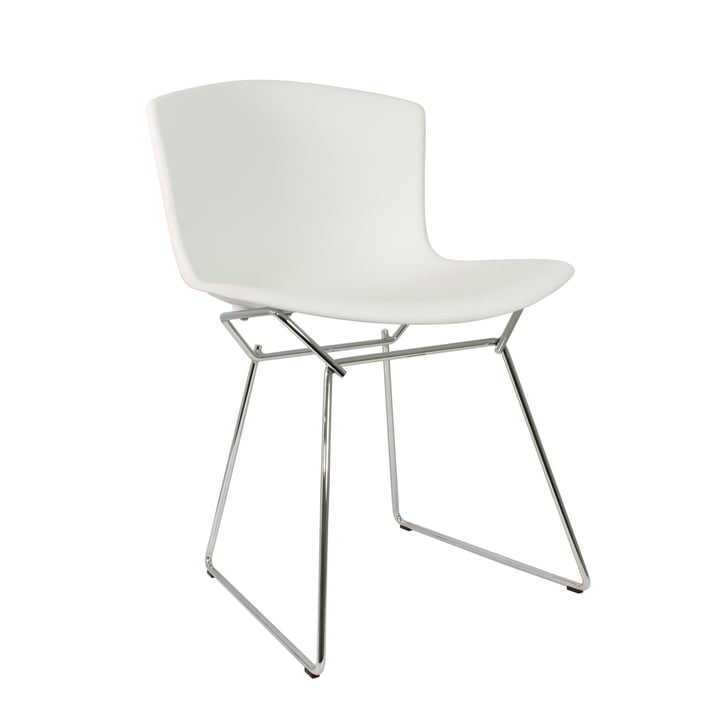 Knoll - Bertoia Chaise en plastique blanc