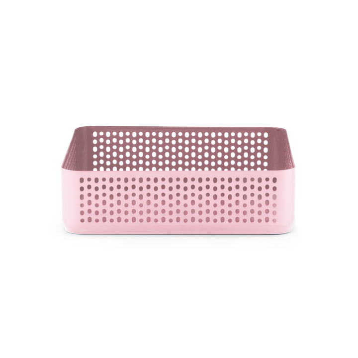 Boîte de rangement Nic Nac 22,5 x 22,5 cm de Normann Copenhagen en rose