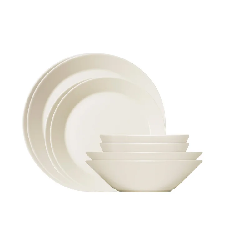 Iittala - Teema Set de démarrage, blanc, 8 pièces