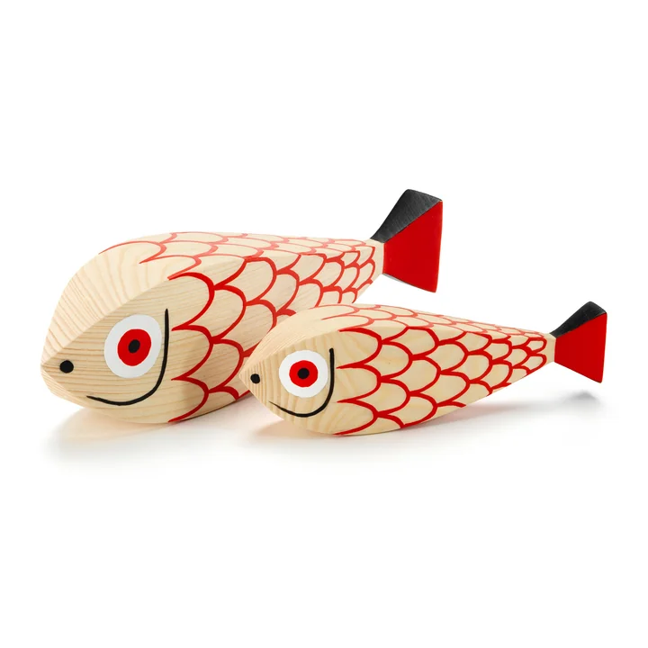 Wooden Dolls Mother Fish & Child par Vitra