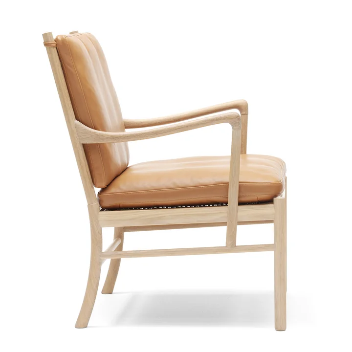 OW149 Colonial Chair de Carl Hansen en chêne huilé et cuir