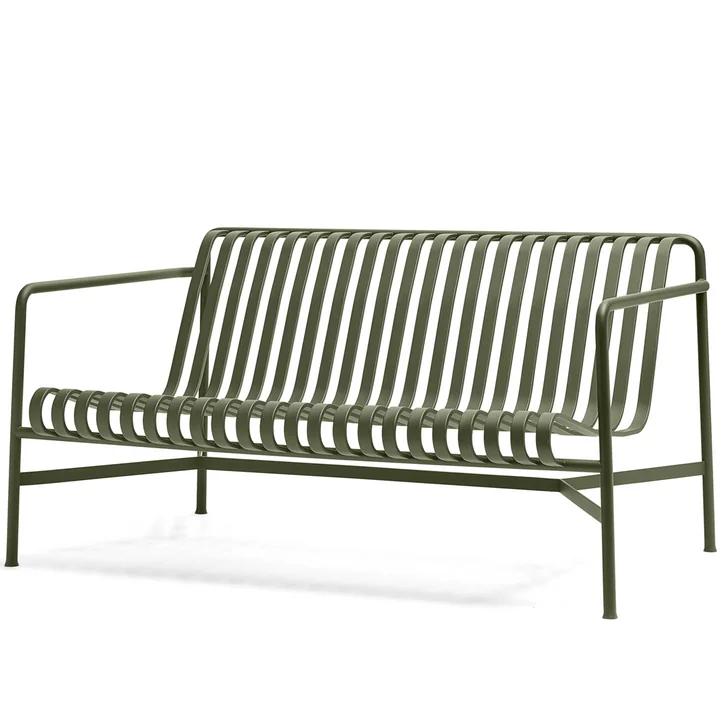 Le Palissade Lounge Sofa de HAY en olive