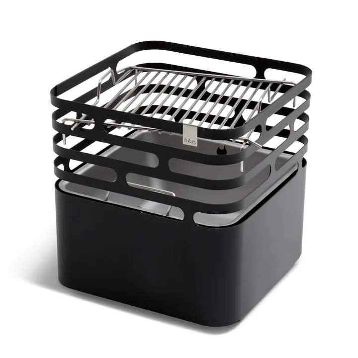 Cube Grille de gril avec panier à feu de Höfats
