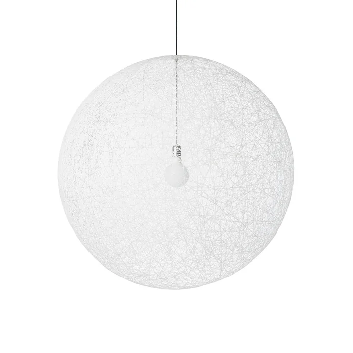 Suspension lumineuse LED Random Light en M de Moooi en blanc