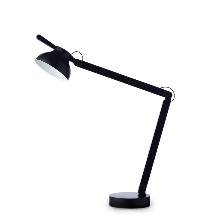 PC Double Arm Lampe de table à LED de HAY , souvent noire