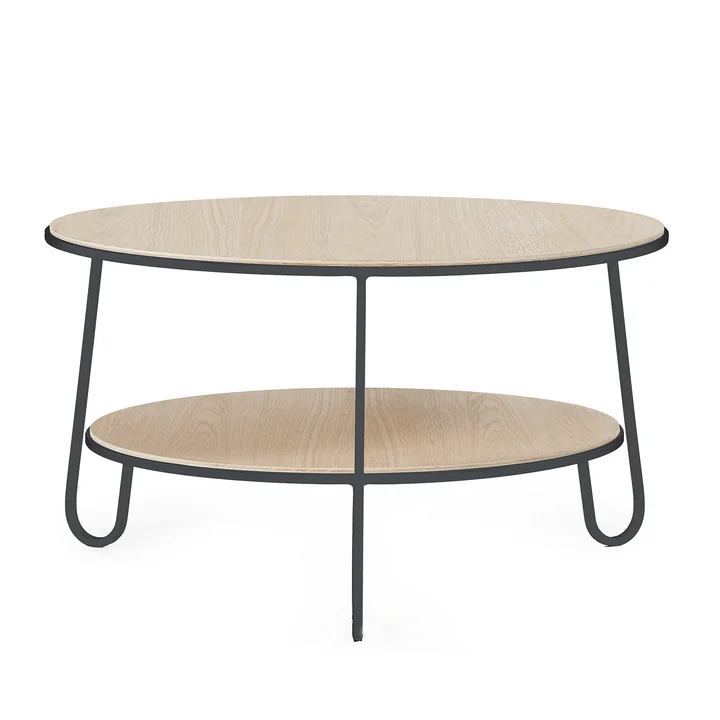 Eugénie Table basse de Hartô en gris anthracite (RAL 7016)