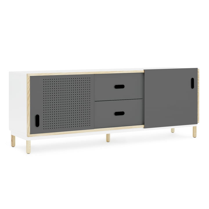 Buffet Kabino avec tiroirs de Normann Copenhagen en gris