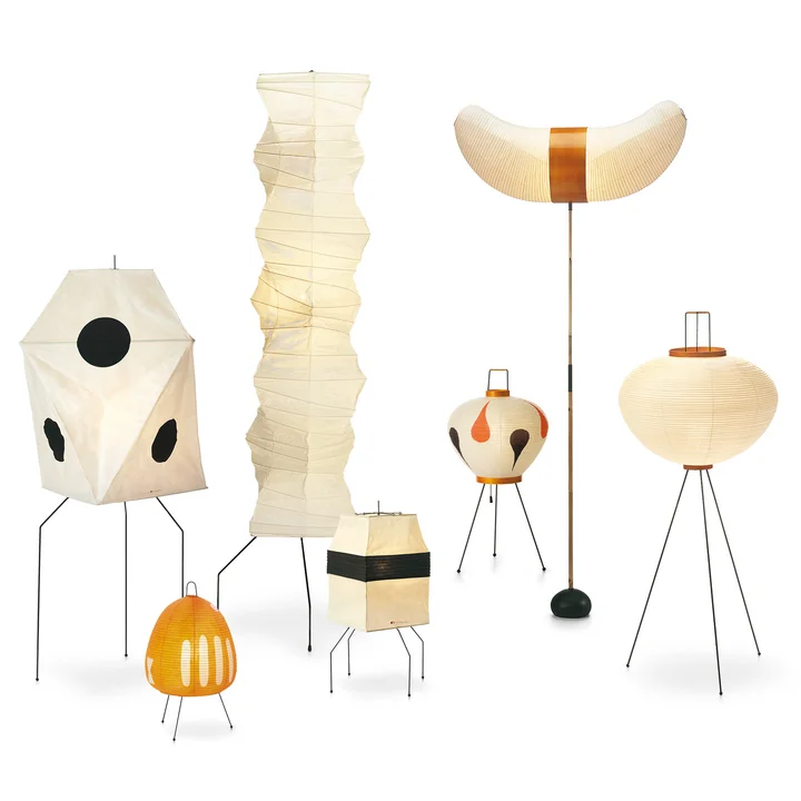 Les lampadaires Akari de Vitra