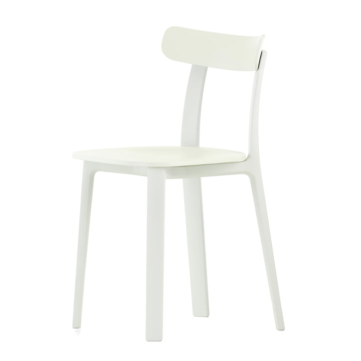 Le site All Plastic Chair en blanc de Vitra