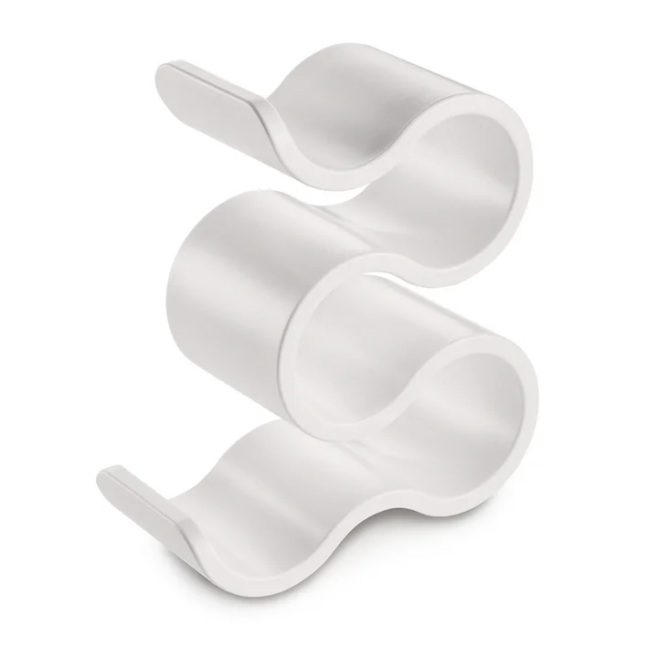 Étagère à bouteilles Boa de Koziol en blanc