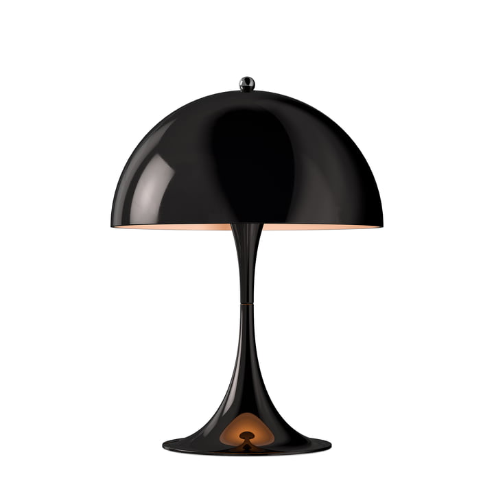 Panthella Mini Lampe de table Ø 25 cm de Louis Poulsen en noir