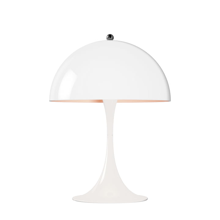 Panthella Mini Lampe de table Ø 25 cm de Louis Poulsen en blanc