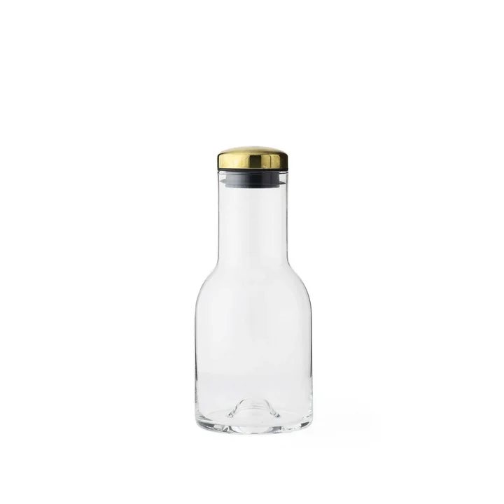 Bouteille New Form 0,5 L de Audo avec un couvercle en laiton