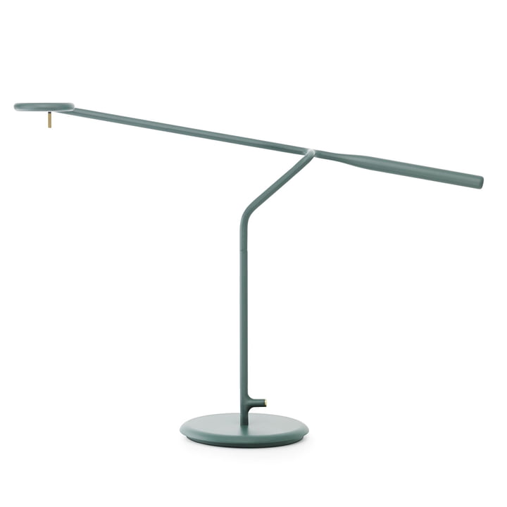 Lampe de table Flow de Normann Copenhagen en vert foncé