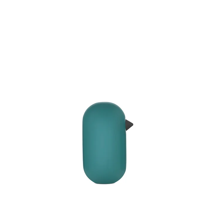 Little Bird 7 cm de Normann Copenhagen en bleu-vert
