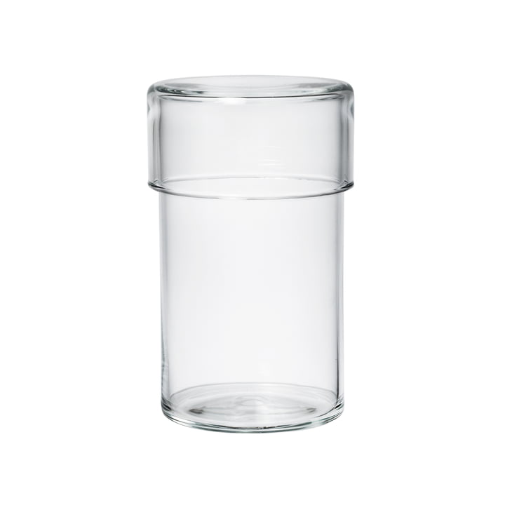 Raumgestalt - Bocal en verre avec couvercle en version haute