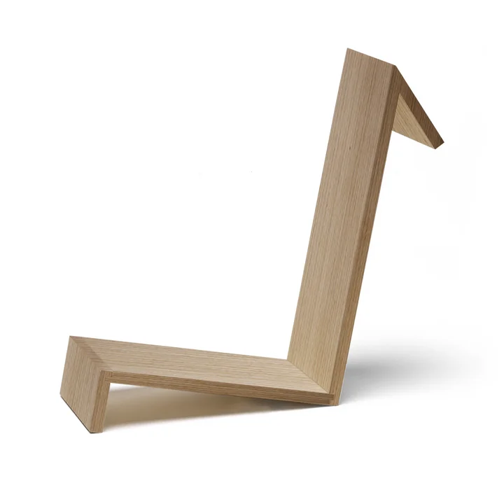 side by side - Repose-livres - marque-pages en chêne