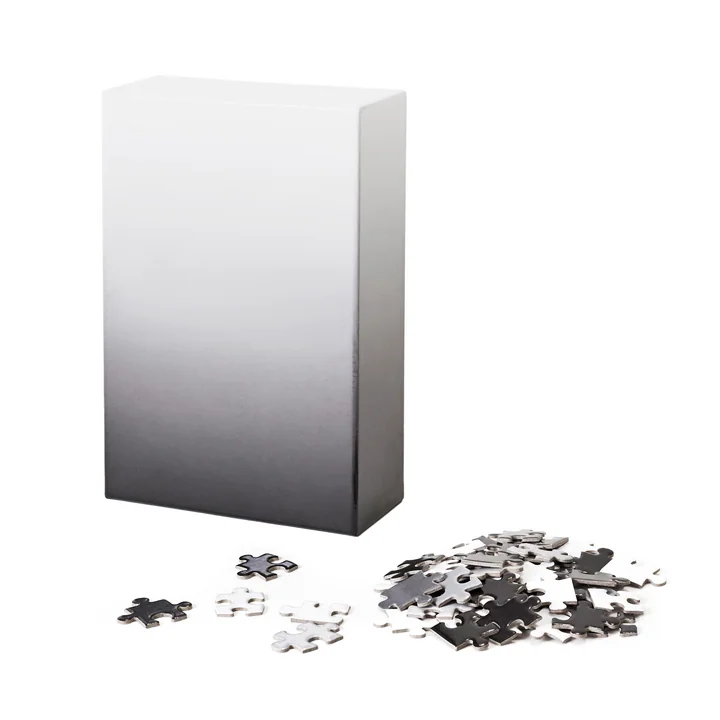Areaware - Dégradé Puzzle , noir/blanc