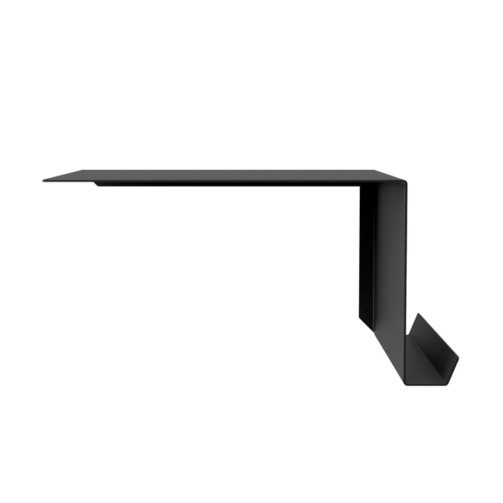 Bedside Table droite de Nichba Design en noir