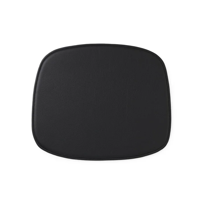 Coussin d'assise pour chaise Form Chair de Normann Copenhagen en cuir noir