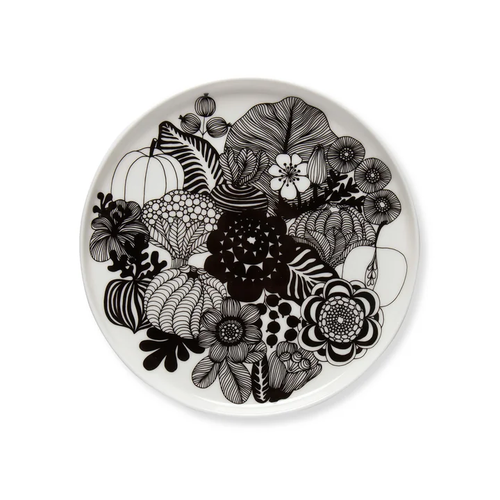 Marimekko - Assiette Oiva Siirtolapuutarha, Ø 20 cm