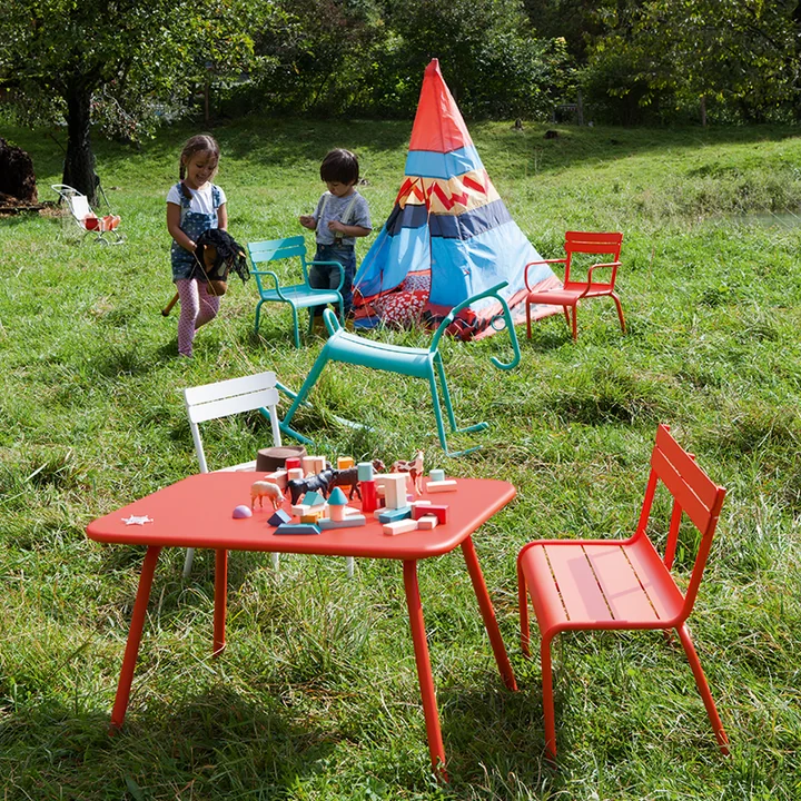 Luxembourg Kid Banc et chaise pour enfants de Fermob