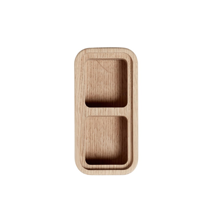 Boîte Create Me 6 x 12 cm 2 rayons d’Andersen Furniture en bois de chêne