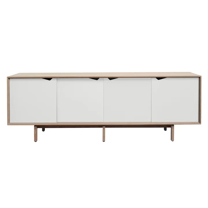 S1 Sideboard de Andersen Furniture en chêne savonné/ portes blanches