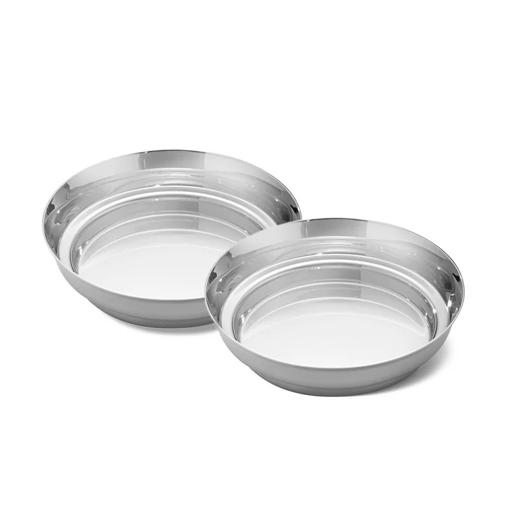 Manhattan Dessous de verre Ø 9,5 cm (set de 2) de Georg Jensen