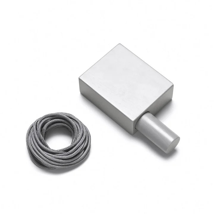 Dispositif de suspension Ready Made Curtain de Kvadrat en gris (150)