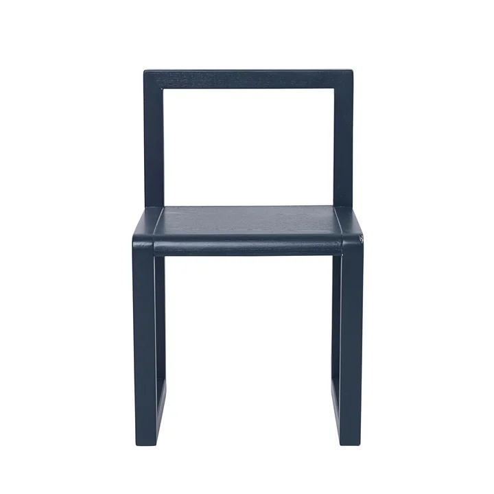 Little Architect Chaise de Ferm Living en bleu foncé