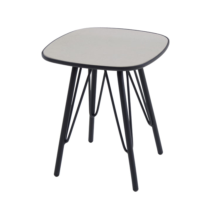 Table Lyze 40 x 40 cm d'Emu en noir