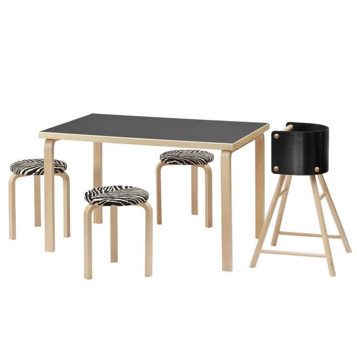 Table 81A rectangulaire d'Artek