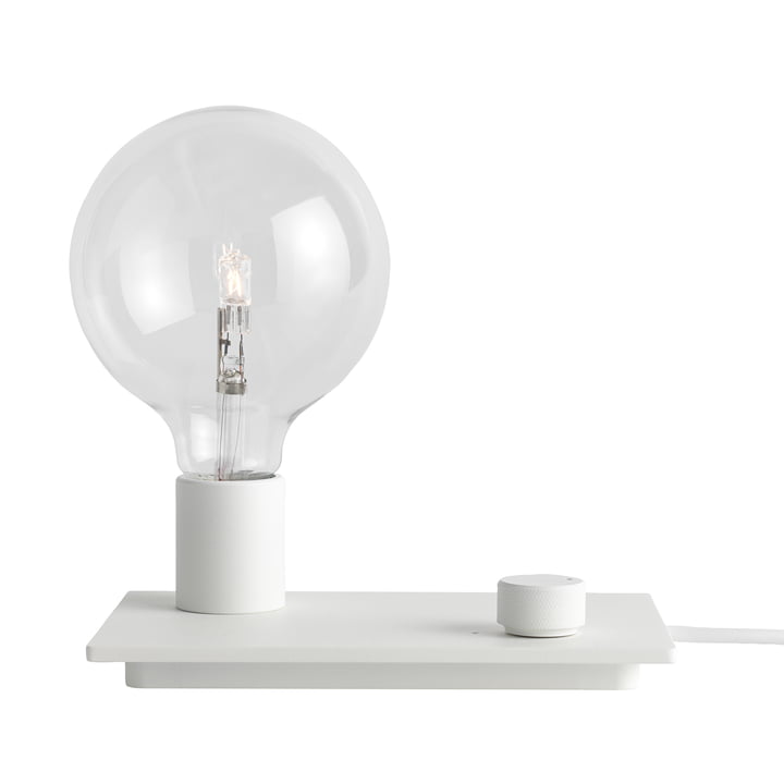 La lampe de table Control de Muuto en blanc