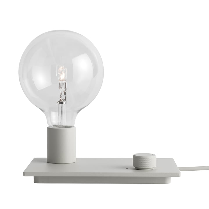 La lampe de table Control de Muuto en gris 