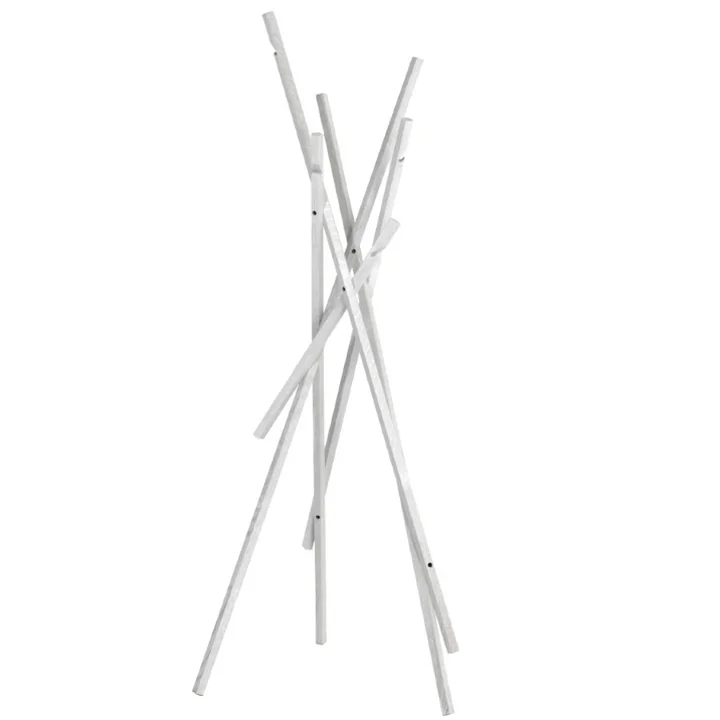 Sticks Porte-manteau de Schönbuch en frêne blanc neige mat