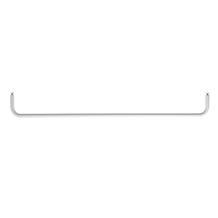 Barre pour étagère métallique 78 cm de String en blanc