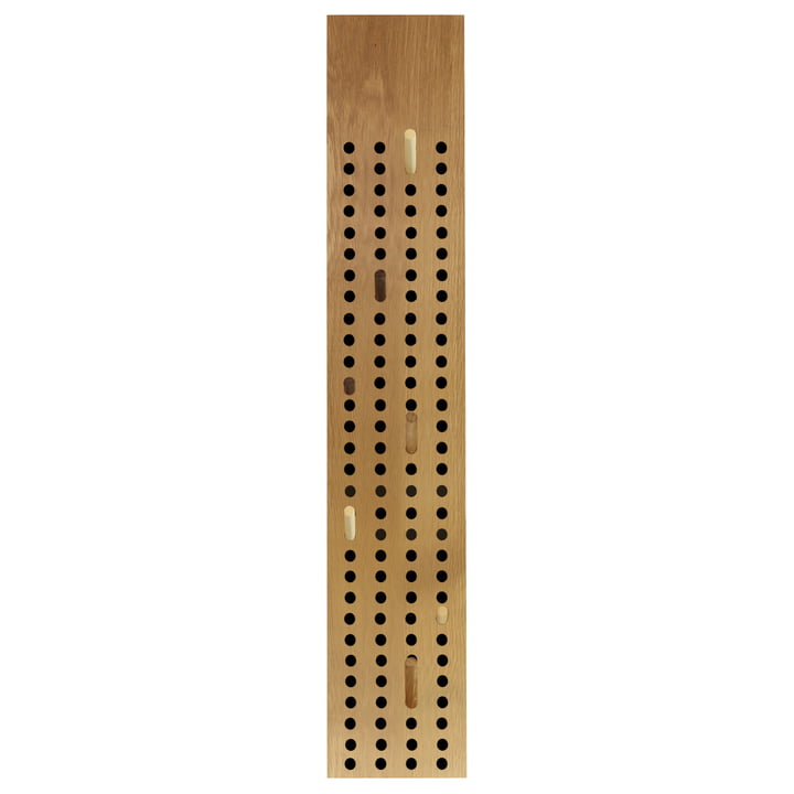 We Do Wood - Portemanteau Scoreboard vertical en chêne naturel