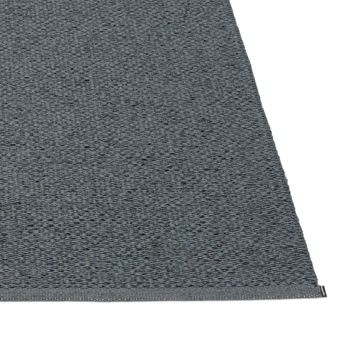 Pappelina - Svea Tapis, granit / black metallic